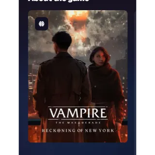 Vampire: The Masquerade - Reckoning of New York