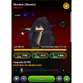 atomic cid anime last stand evo sss