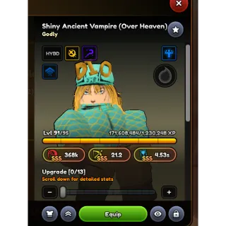 shiny dio sss anime last stand