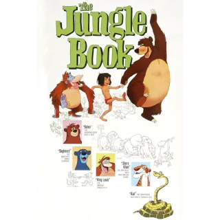 The Jungle Book (1967) HD Movies Anywhere ONLY! No DMR points or Google Play portion