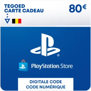 €80.00 EUR PlayStation Store Belgium