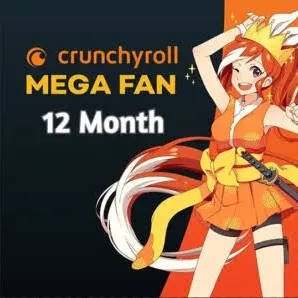 Crunchyroll Megafan 12 months