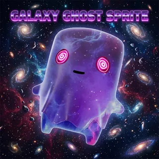Galaxy Ghost Sprite