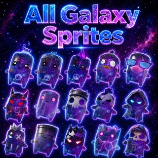 All Galaxy Sprites