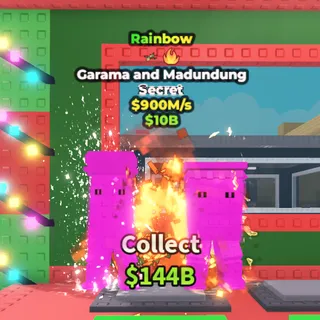 Rainbow Garama and Madundung 900M/s