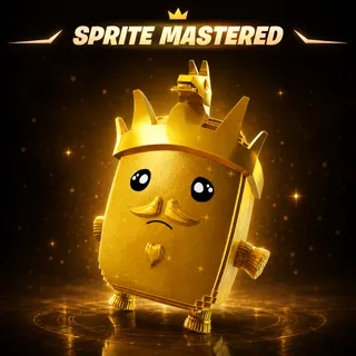 Mastered Gold Crown Sprite