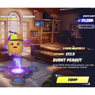 Max Lvl 5 Burnt Peanut Sprite