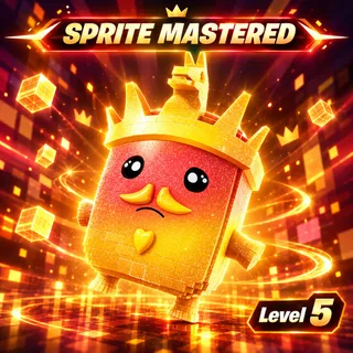 Mastered Trick Or Treat Crown Sprite (LVL 5)