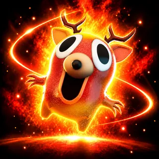Trick Or Treat The Deer Sprite