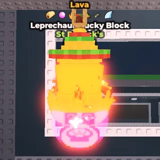 Lava Leprechaun Lucky Block 6 Mutations