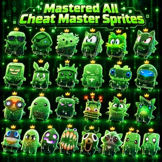 Mastered All Cheat Master Sprites (LVL 5)