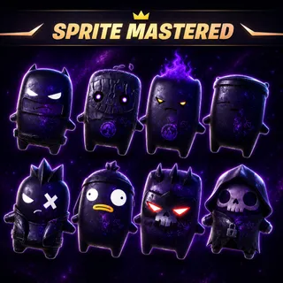 All Cube Sprites Mastered (LVL 5)