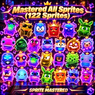 Mastered All Sprites (LVL 5) (145 Sprites)