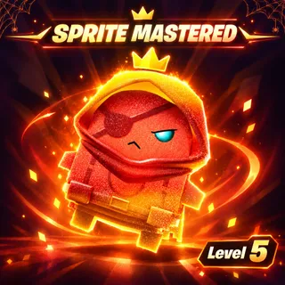 Mastered Trick Or Treat Adventure Sprite (LVL 5)
