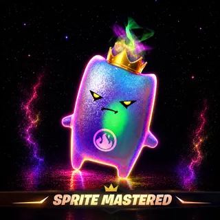 Mastered Holofoil Fire Sprite Lvl 5