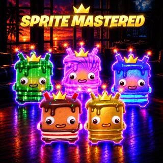 Mastered All Birthday Sprites (LVL 5)