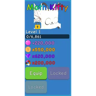 (UT) Moth Kitty - OG Bubble Gum Simulator