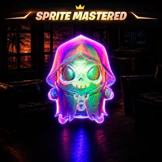 Mastered Holofoil Grim Sprite (LVL 5)