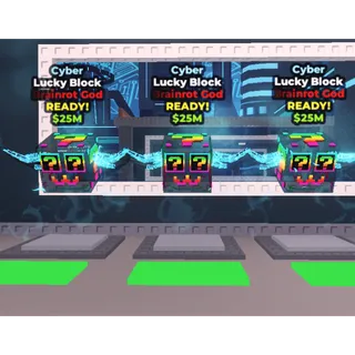 3 Cyber Brainrot God Lucky Blocks