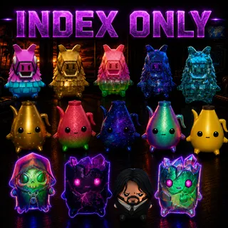 All New Sprites (Index Only)