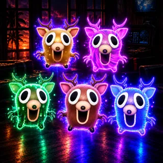 All The Deer Sprites