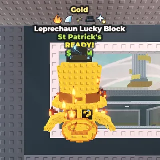 Gold Leprechaun Lucky Block 5 Traits