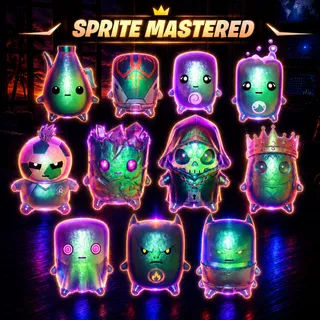 Mastered All Holofoil Sprites
