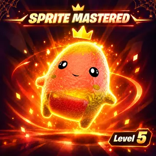 Mastered Trick Or Treat Onigiri Sprite (LVL 5)