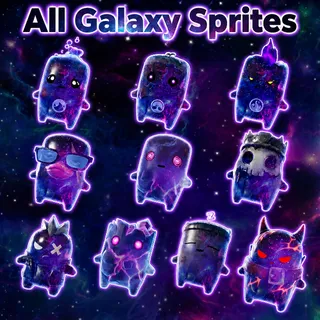All Galaxy Sprites
