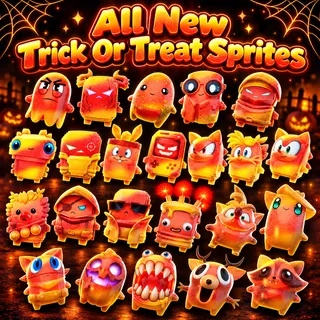 All New Trick Or Treat Sprites