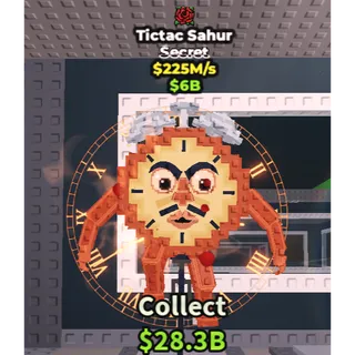 Tictac Sahur Rose Trait