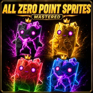 All Zero Point Sprites Mastered (LVL 5)