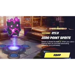 Max Lvl 5 Zero Point Sprite