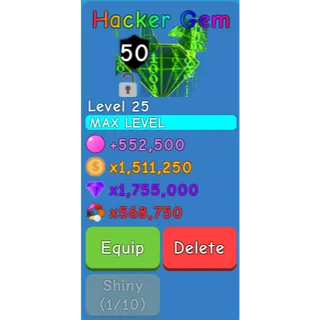 Hacker Gem - OG Bubble Gum Simulator