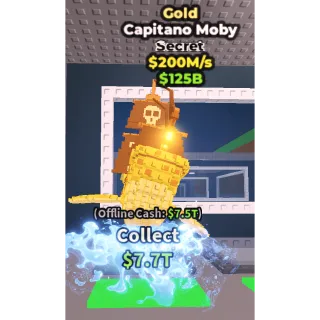 (Gold) Capitano Moby