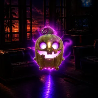 Gold Spooky Dash Sprite