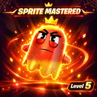 Mastered Trick Or Treat Blinky Sprite (LVL 5)