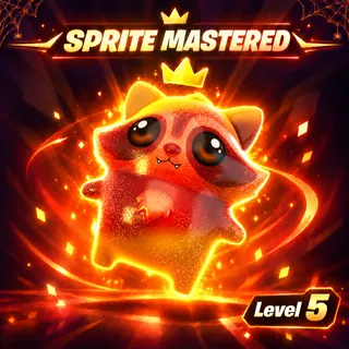 Mastered Trick Or Treat Dumpster Dive Sprite (LVL 5)