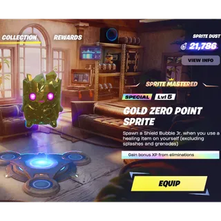 Max Lvl 5 Gold Zero Point
