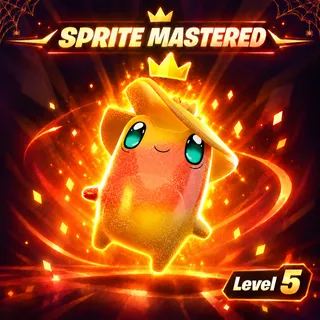 Mastered Trick Or Treat Pond Sprite (LVL 5)