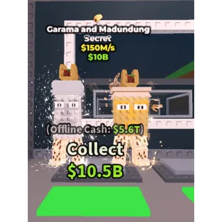 Garama and Madundung 150M/s