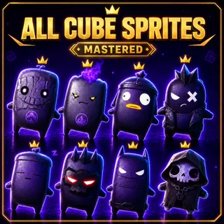 All Cube Sprites Mastered (LVL 5)