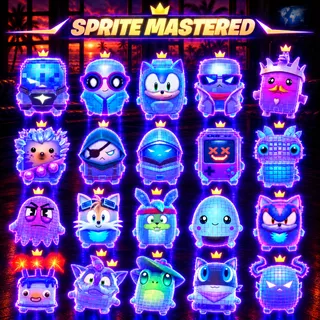 Mastered All Loot Hacker Sprites (LVL 5)
