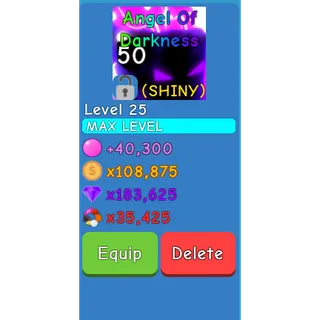 Clean Shiny Angel Of Darkness - OG Bubble Gum Simulator