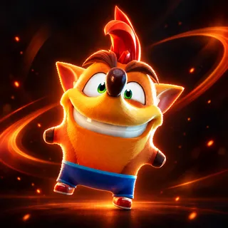 Crash Bandicoot Sprite