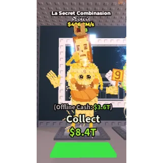 (Gold) La Secret Combinasion 406.2M/s