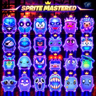 Mastered All Loot Hacker Sprites (LVL 5)