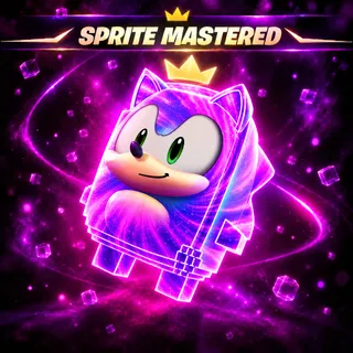 Mastered Bounty Hunter Sonic Sprite (LVL 5)
