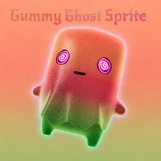 Gummy Ghost Sprite