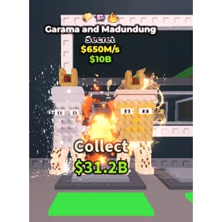 Garama and Madundung 650M/s